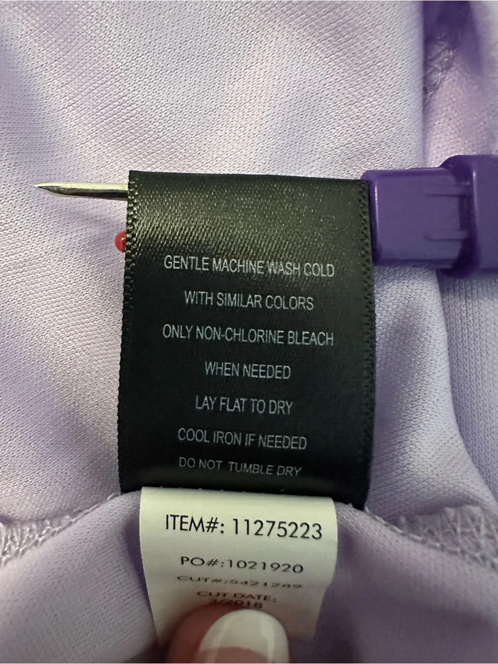 Torrid Lavender High Neck Keyhole Dress - Picture 11 of 12